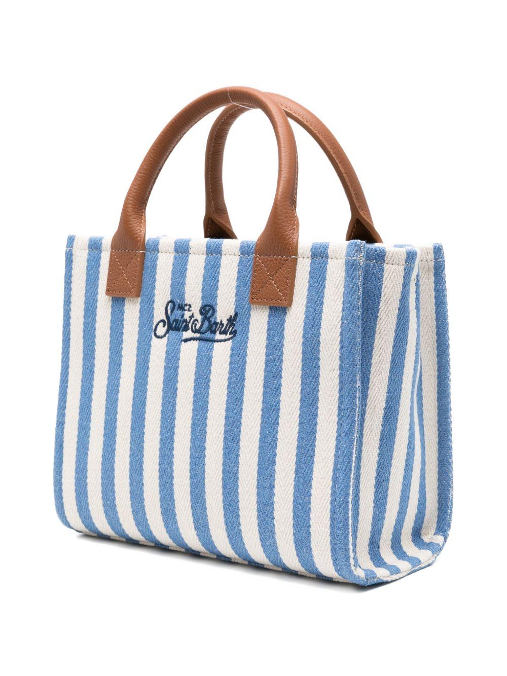MC2 SAINT BARTH Borsa a mano Vanity Bag Midi con rifiniture in pelle