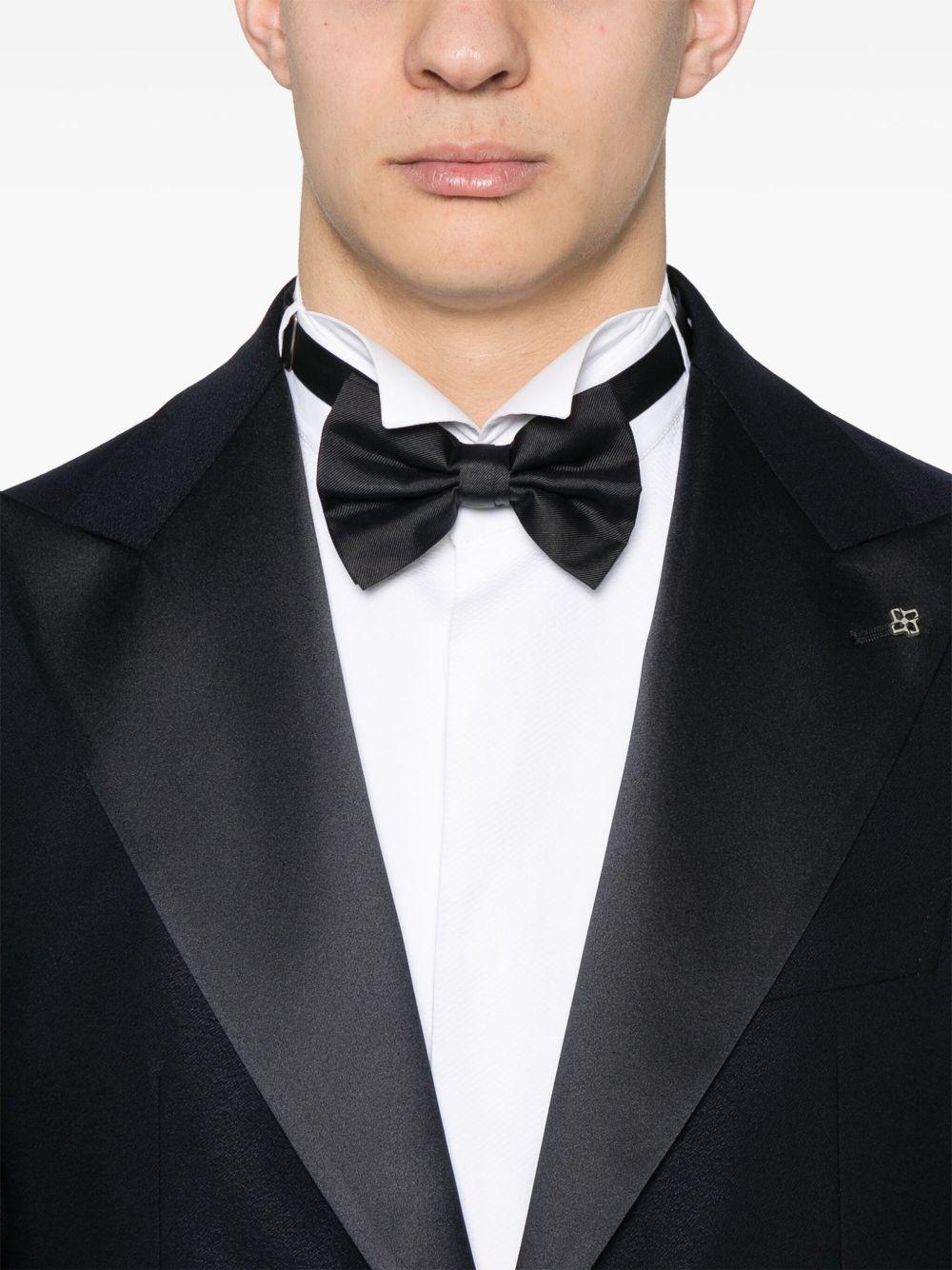 TAGLIATORE Abito monopetto blu in lana vergine