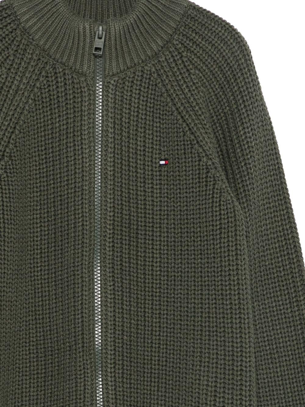 TOMMY HILFIGER Maglione verde oliva