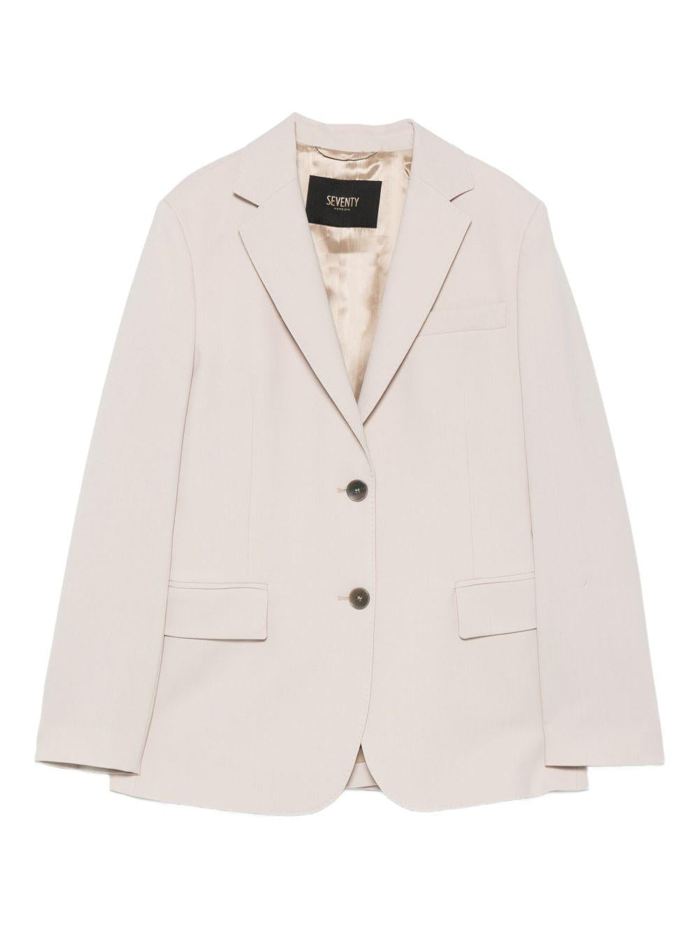 SEVENTY Blazer monopetto beige