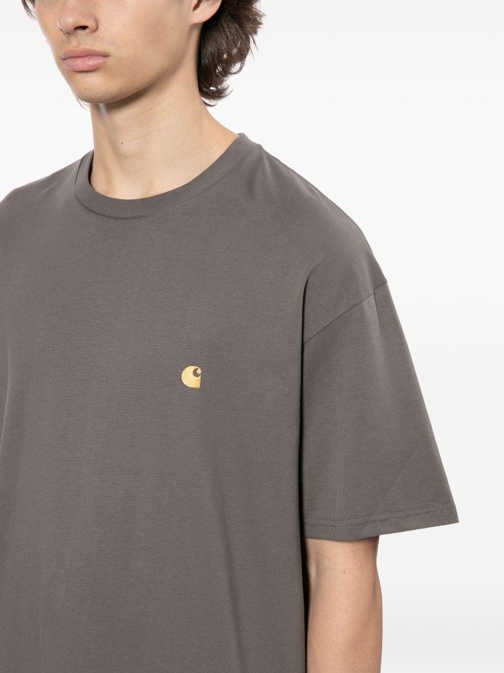 CARHARTT WIP T-shirt S/S Chase verde