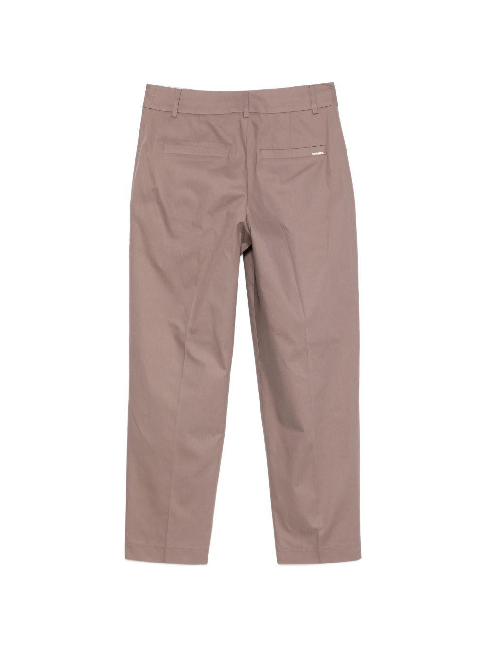SEVENTY Pantaloni in cotone marrone casual