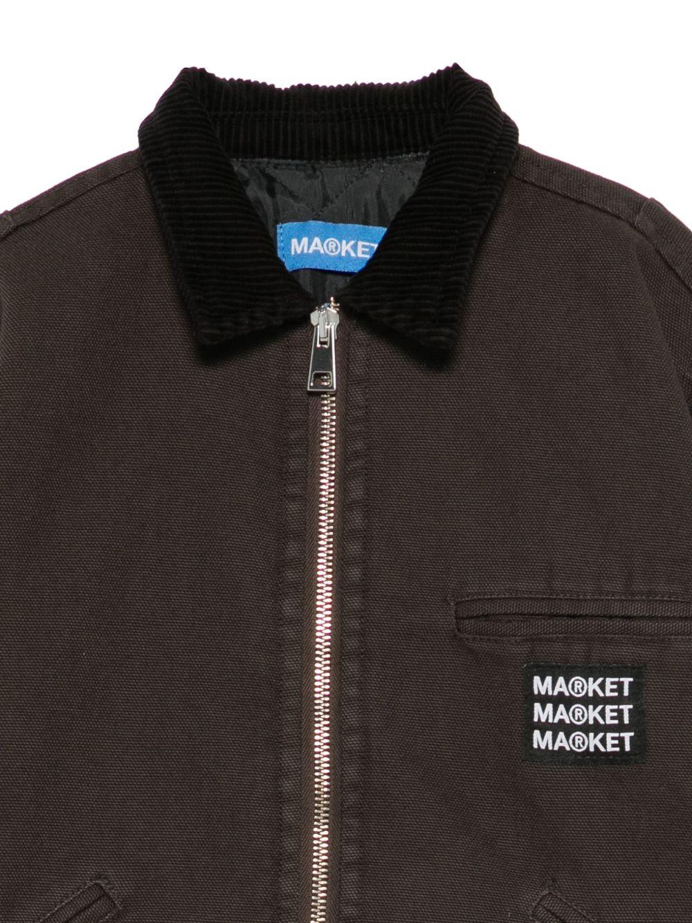 MARKET Giacca con collo in velluto a coste