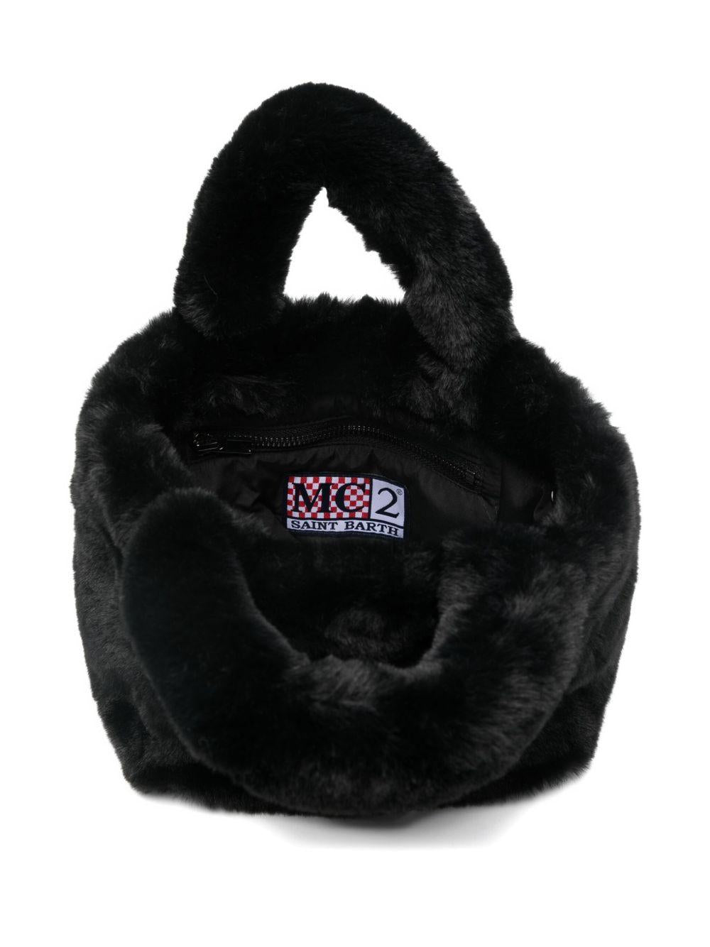 MC2 SAINT BARTH Borsa tote 'Vanity Mini Soft Fur'