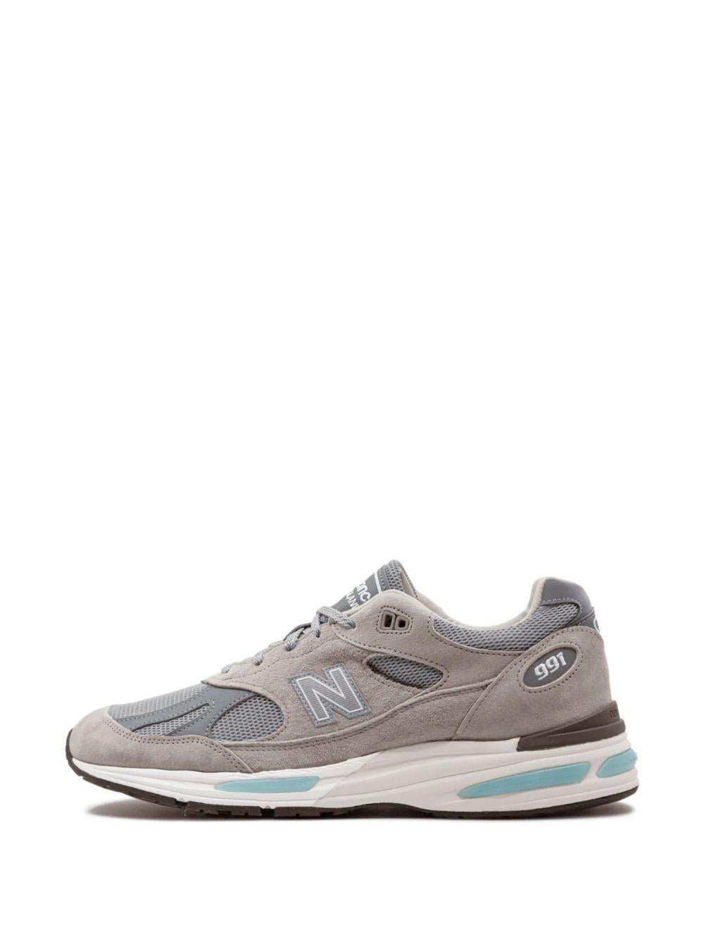 NEW BALANCE Sneakers 991 in camoscio grigio