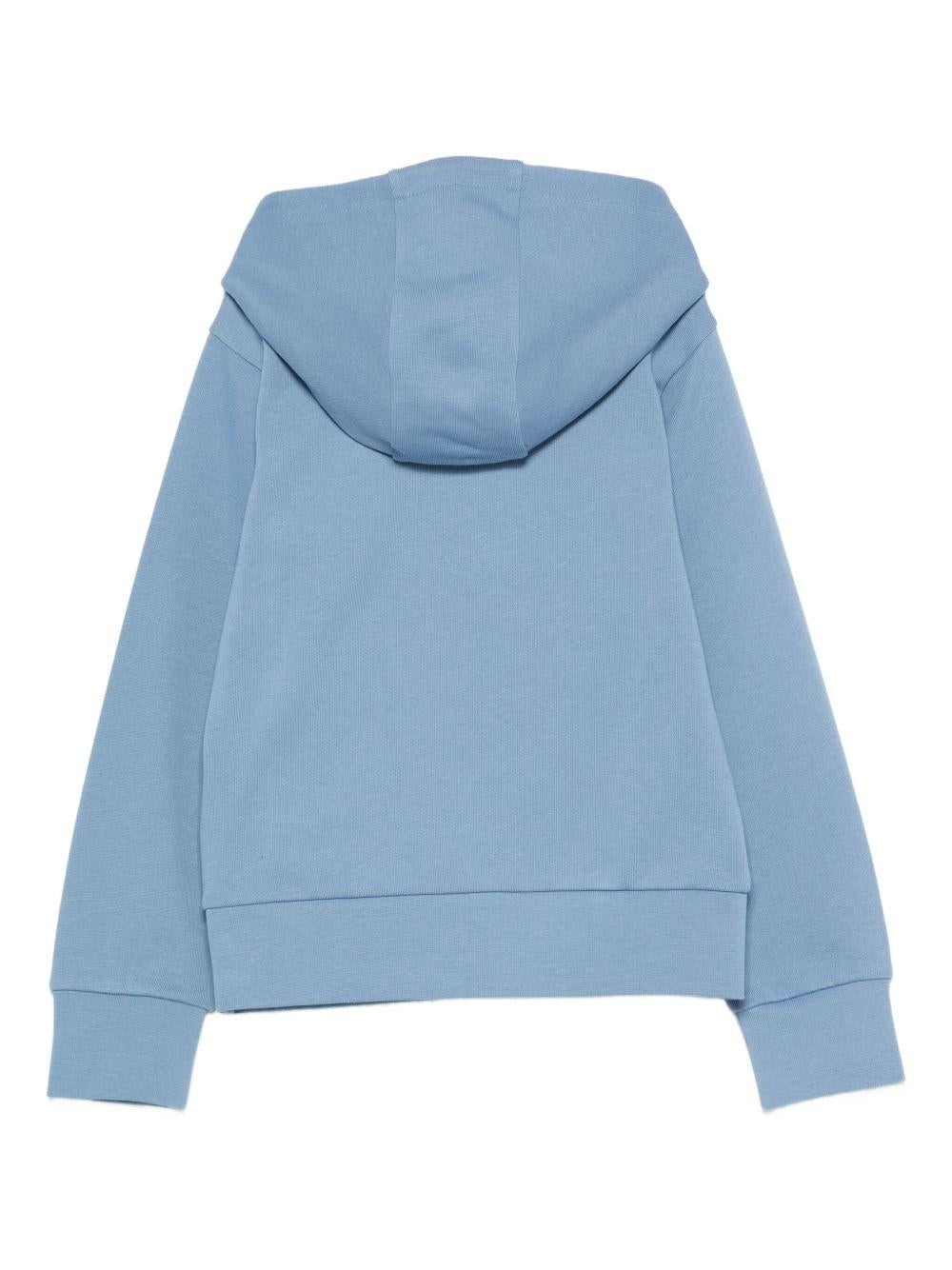 MONCLER Felpa con cappuccio e logo