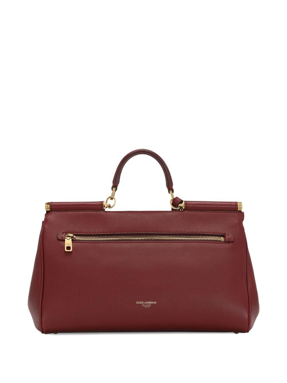 DOLCE e GABBANA Borsa 'My Sicily' bordeaux