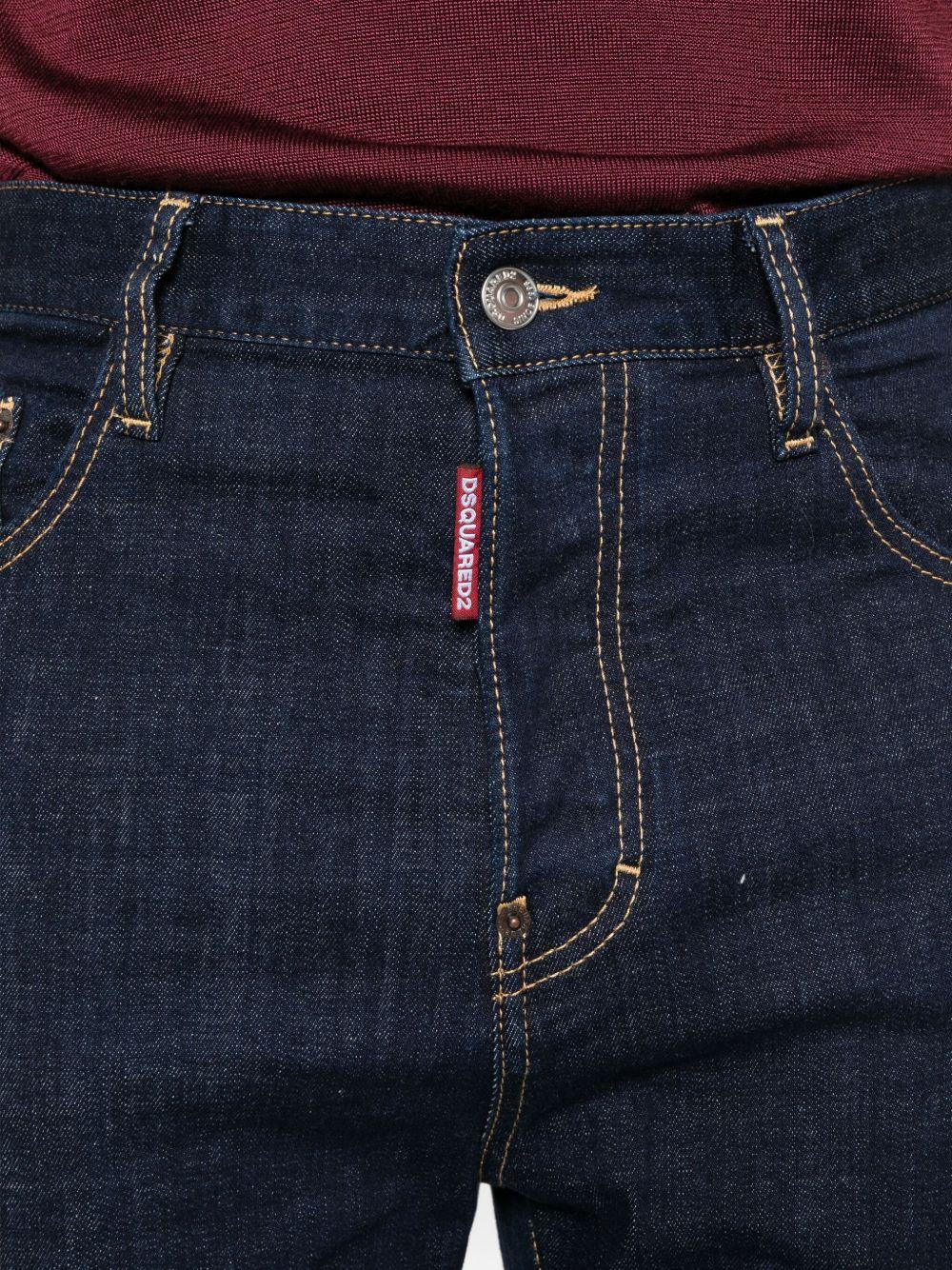 DSQUARED2 Jeans straight blu navy