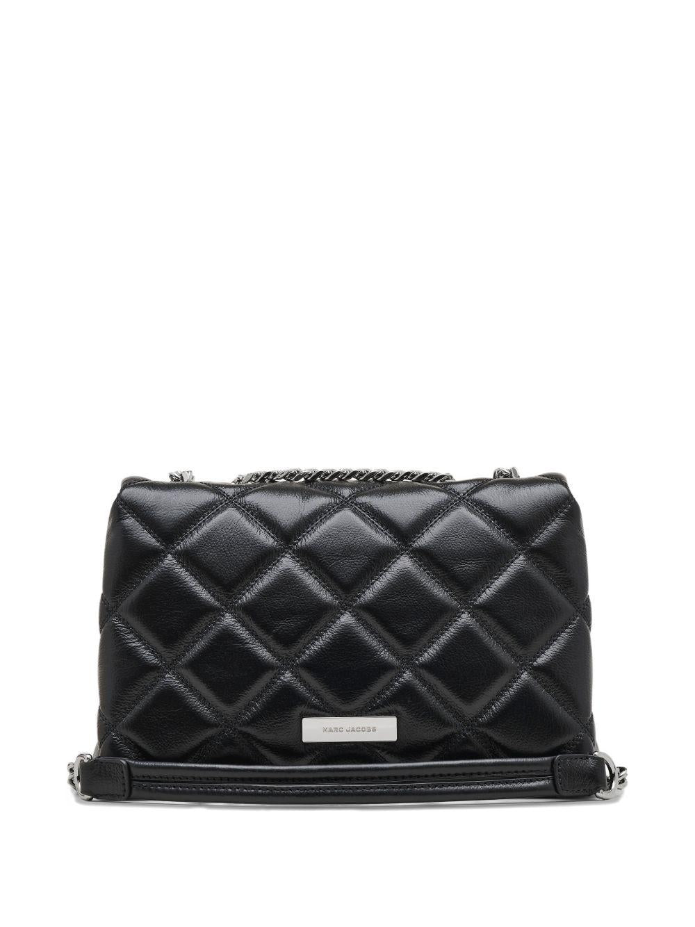 MARC JACOBS Borsa Slim Dual in pelle nera