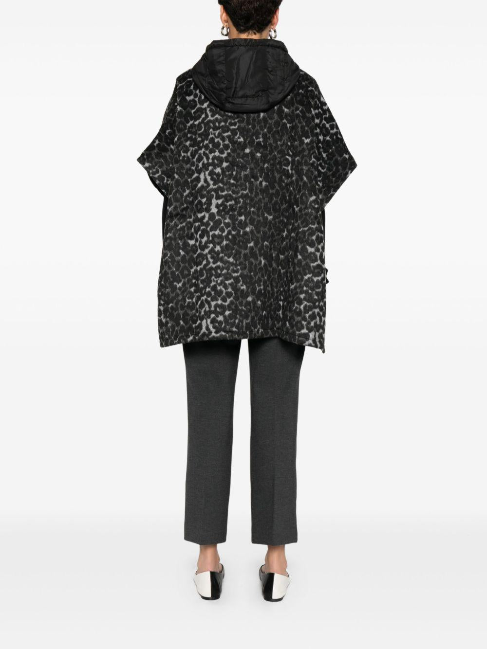 TWINSET Giacca animalier con cappuccio