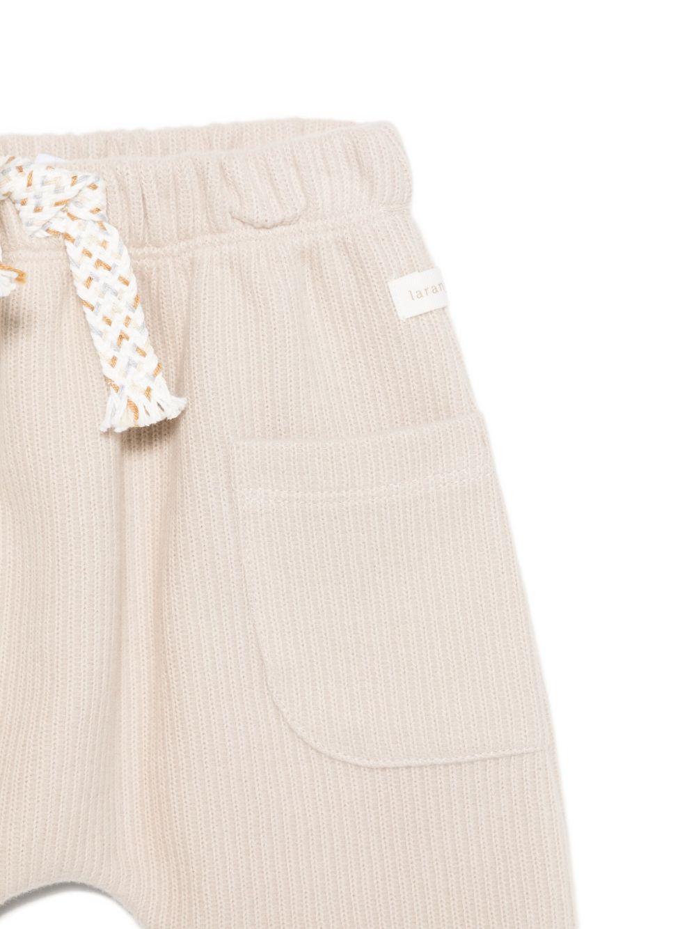 LARANJINHA Pantaloni in cotone beige
