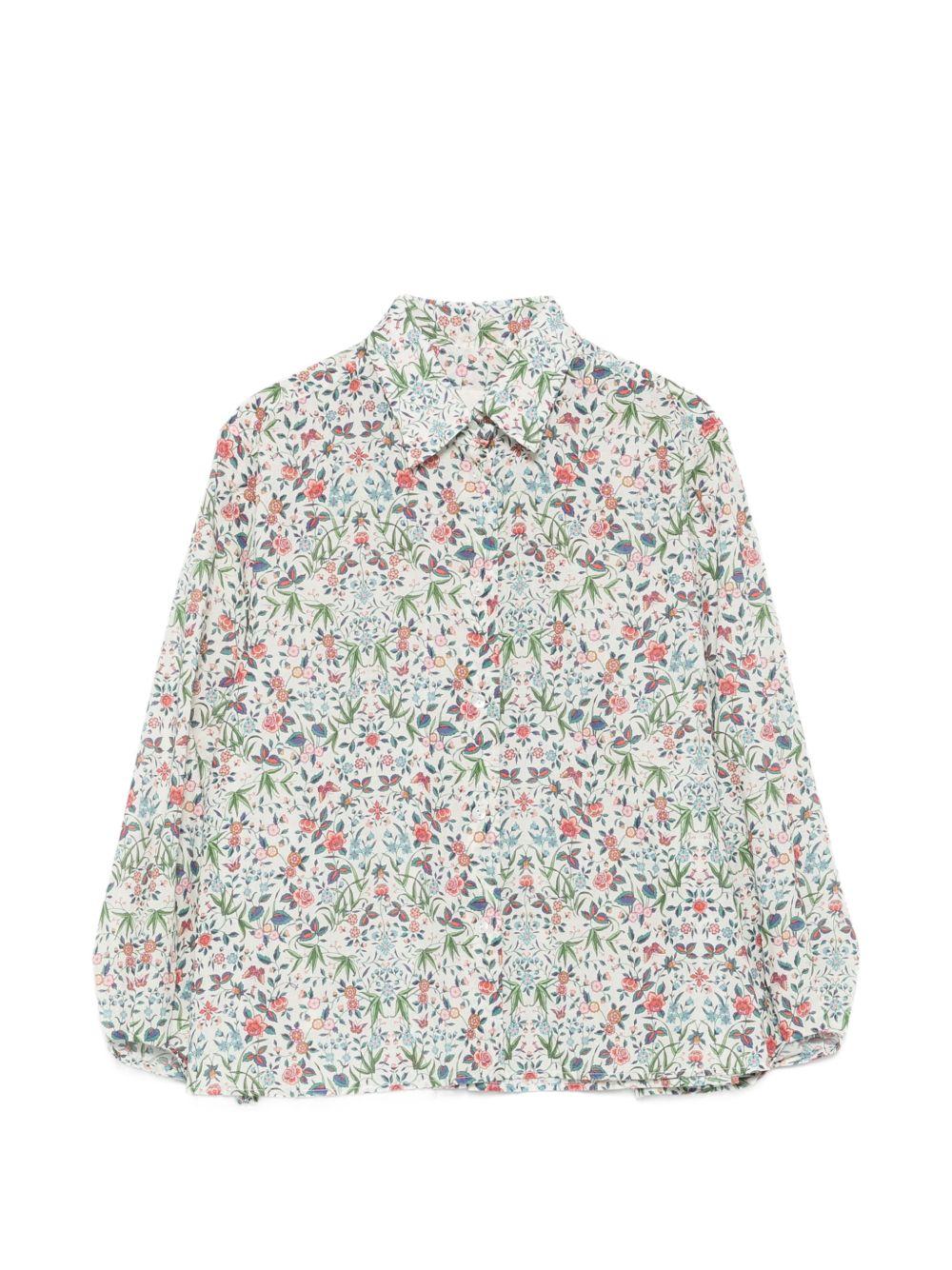 XACUS Camicia Margot con stampa floreale