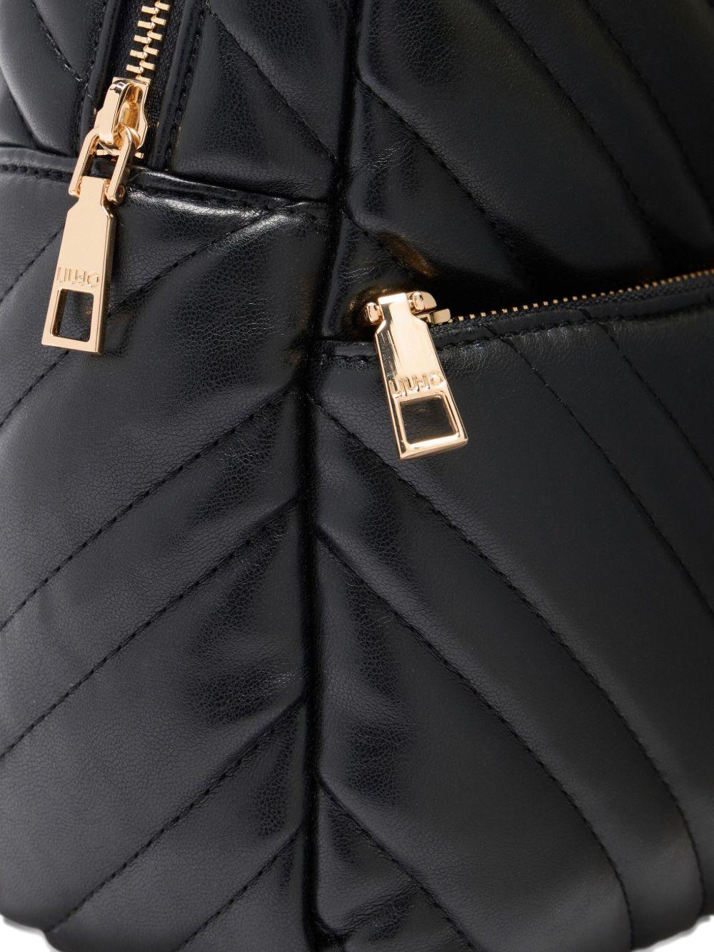 LIUJO Zaino nero trapuntato