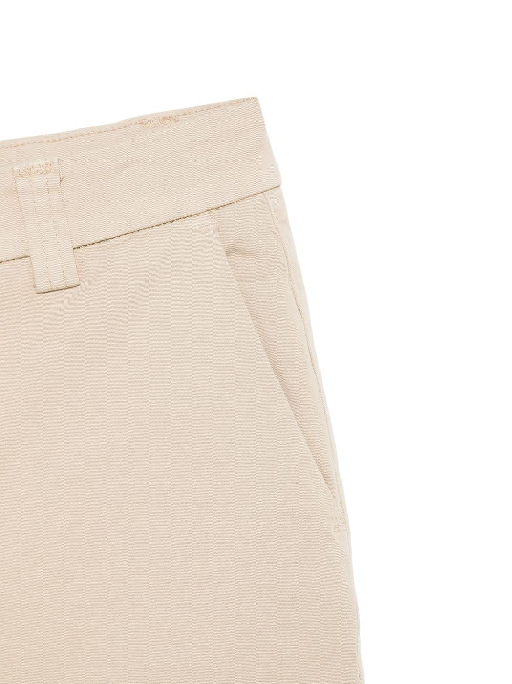 PEUTEREY Pantaloni New Yrekland in cotone elasticizzato beige