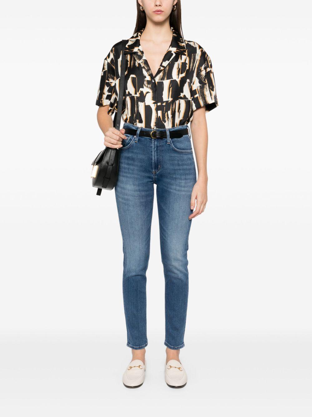 CITIZENS OF HUMANITY Jeans 'Ambry' in denim blu a gamba stretta