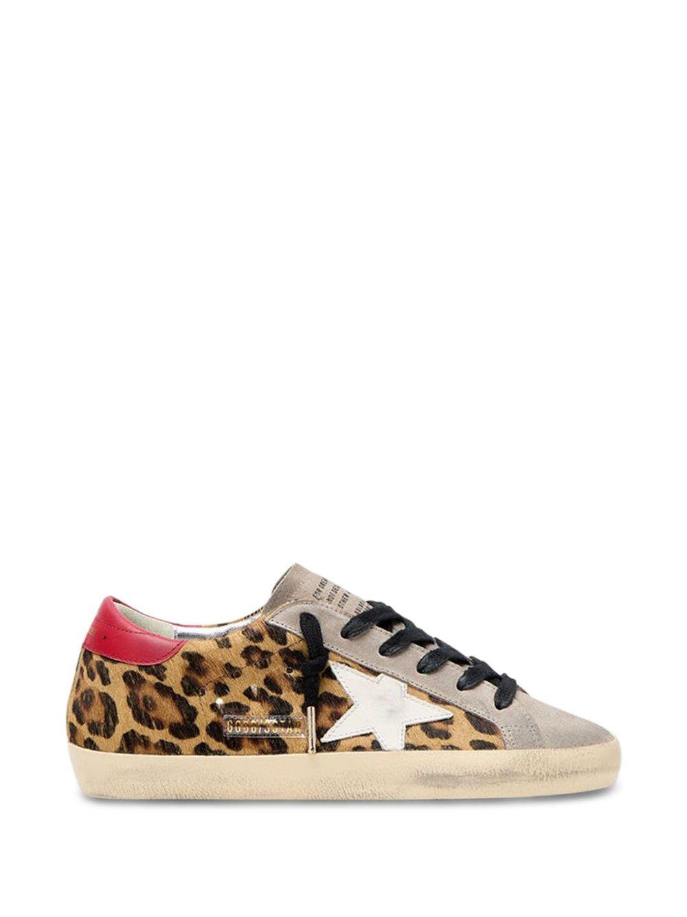 GOLDEN GOOSE Sneakers Super-Star in pelle muticolor