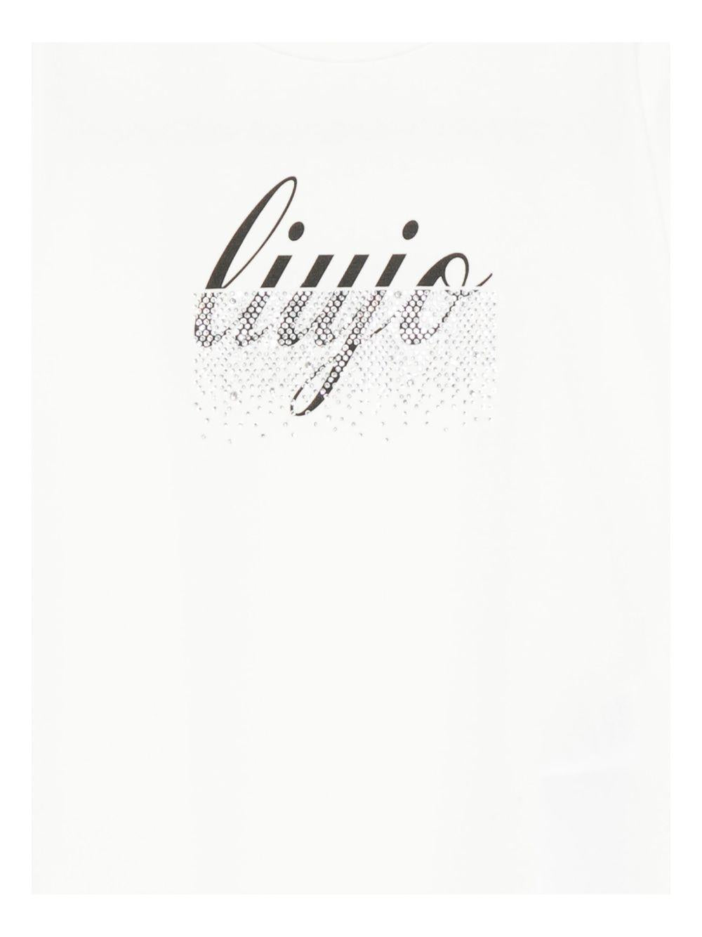 LIUJO T-shirt a maniche corte con logo