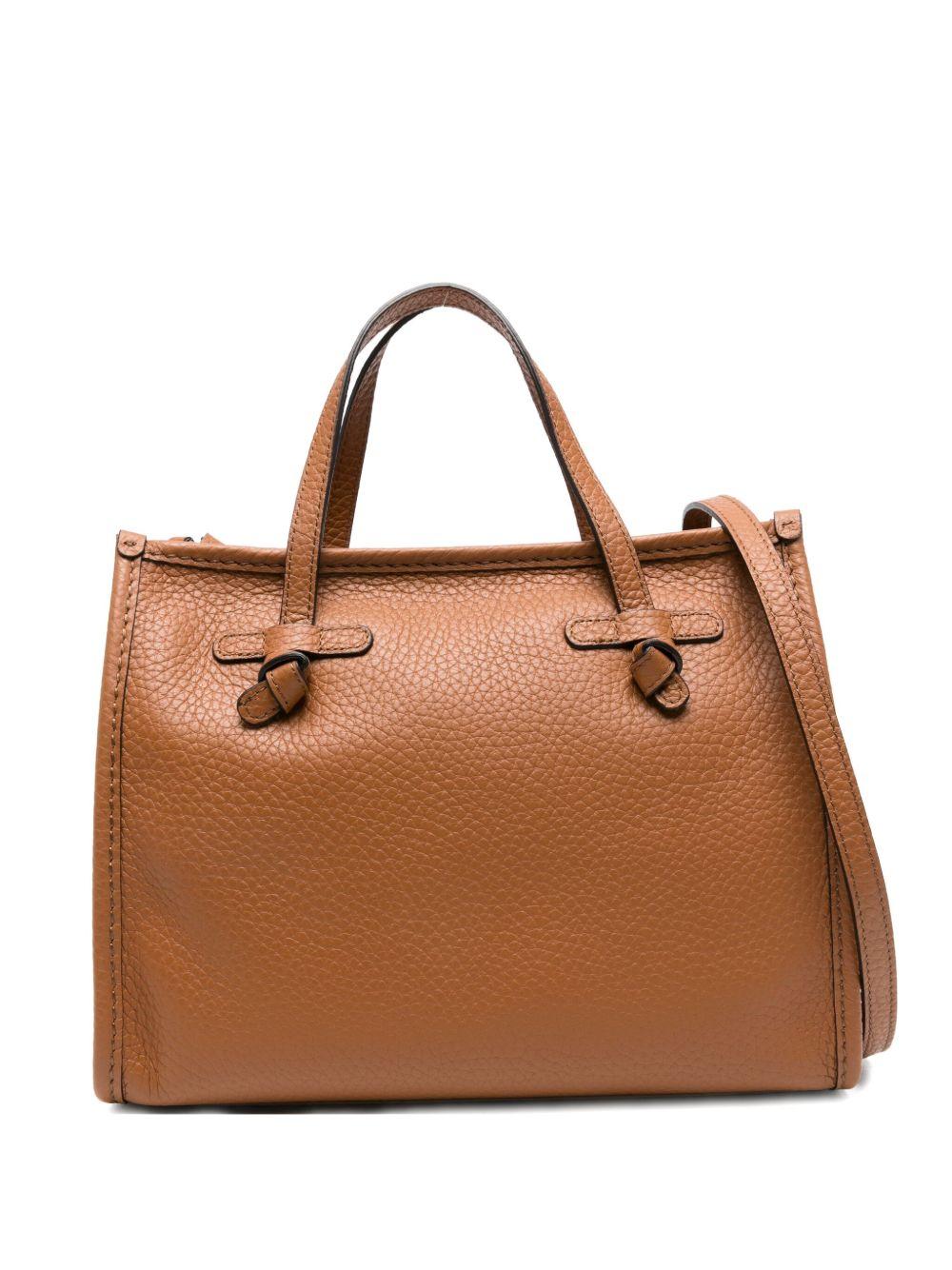GIANNI CHIARINI Borsa a mano Miss Marcella in pelle beige
