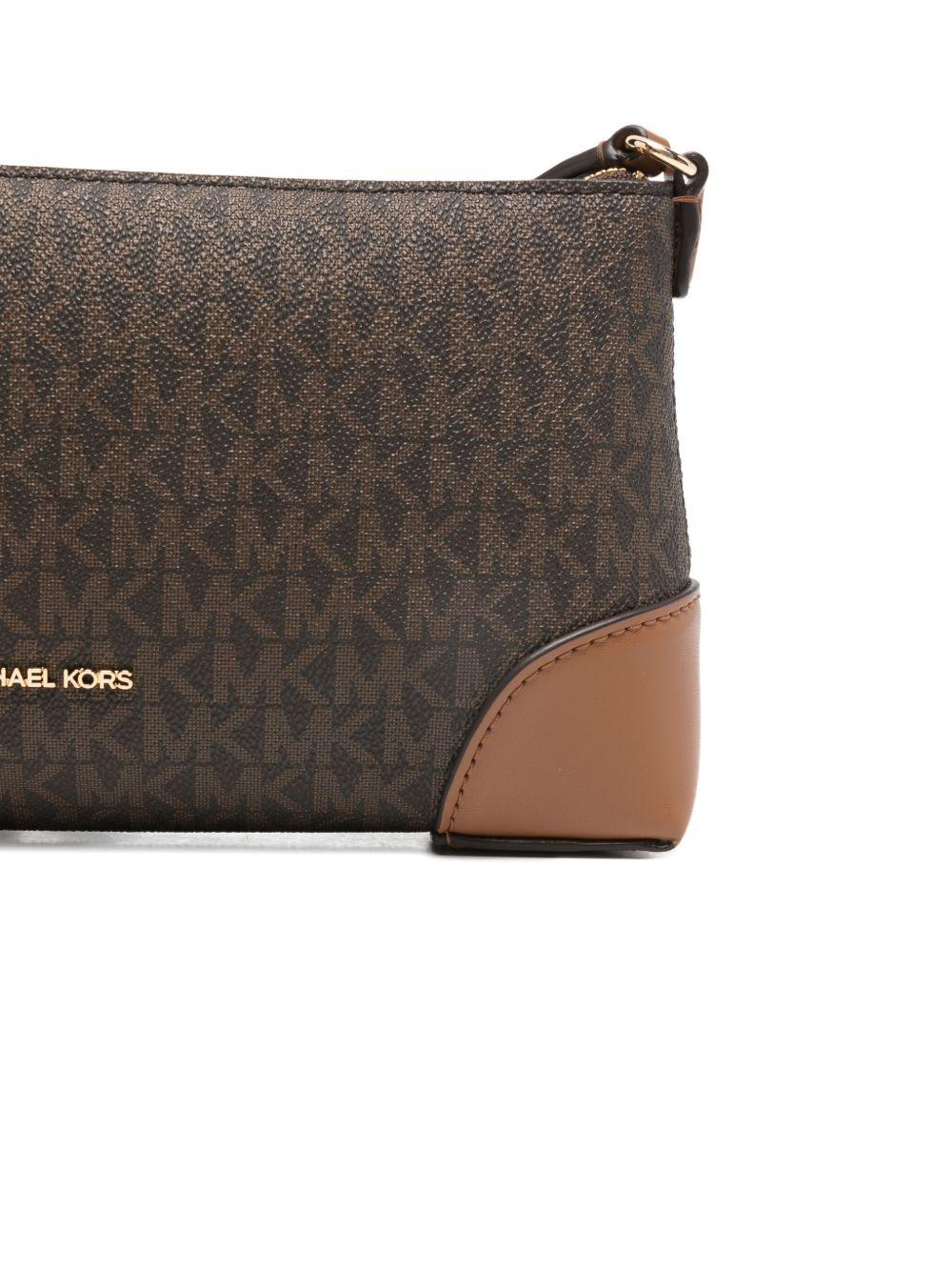 MICHAEL KORS Borsa marrone a tracolla 'Murphy'