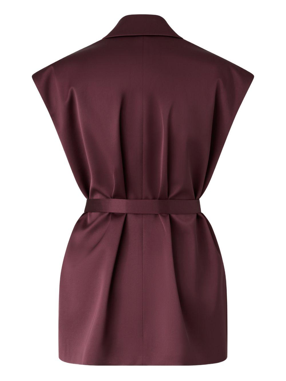 PINKO Blazer 'Melanzana' smanicato