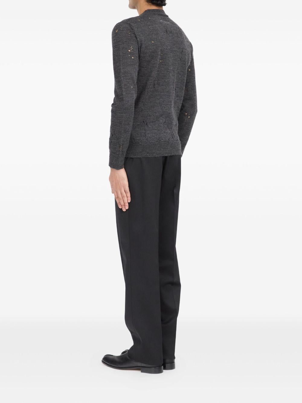 MM6 MAISON MARGIELA Maglia girocollo con logo