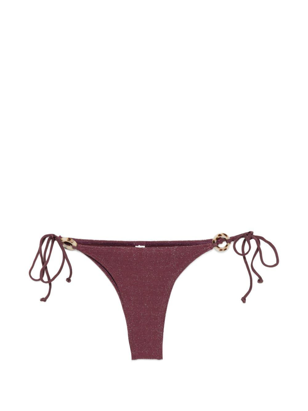 BOND EYE Slip bikini Vista lurex con lacci regolabili