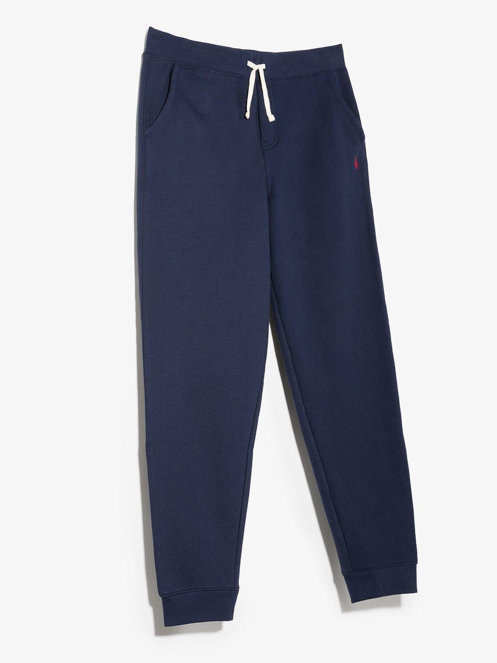 POLO RALPH LAUREN Pantaloni sportivi blu con logo