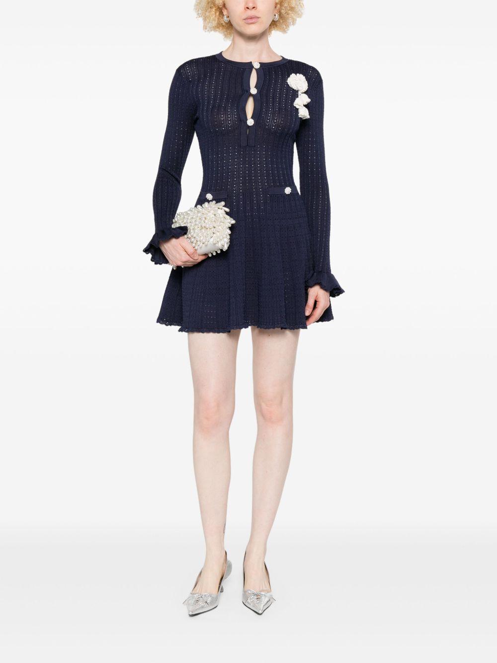 SELF PORTRAIT Abito corto in maglia