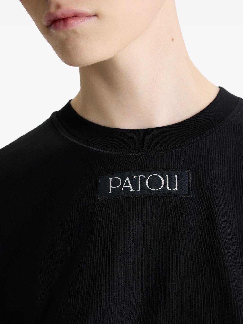 PATOU T-shirt a maniche corte con logo