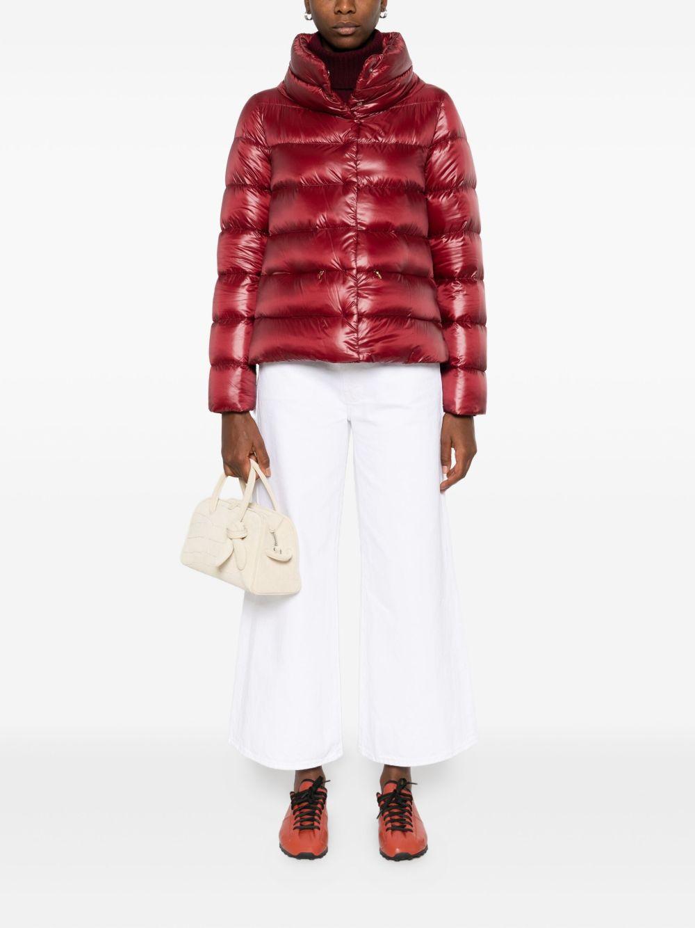 HERNO Piumino a collo alto trapuntato