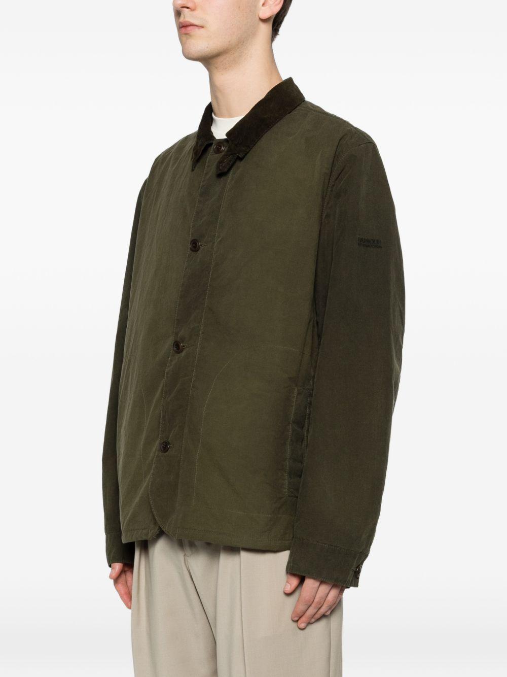 BARBOUR Giacca cerata Troon Washed in tessuto cerato lavato