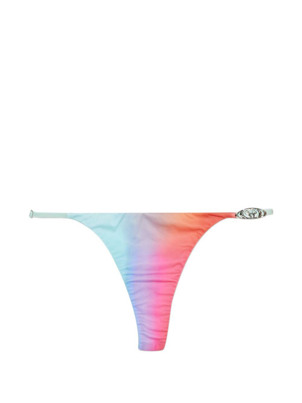 CASABLANCA Slip bikini con sfumature multicolore