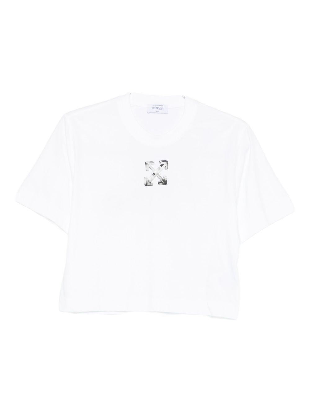 OFF WHITE T-shirt a maniche corte con logo