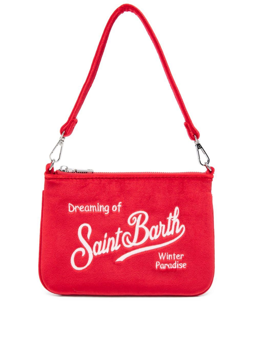 MC2 SAINT BARTH Borsa a spalla 'Parisienne Mini Velvet'