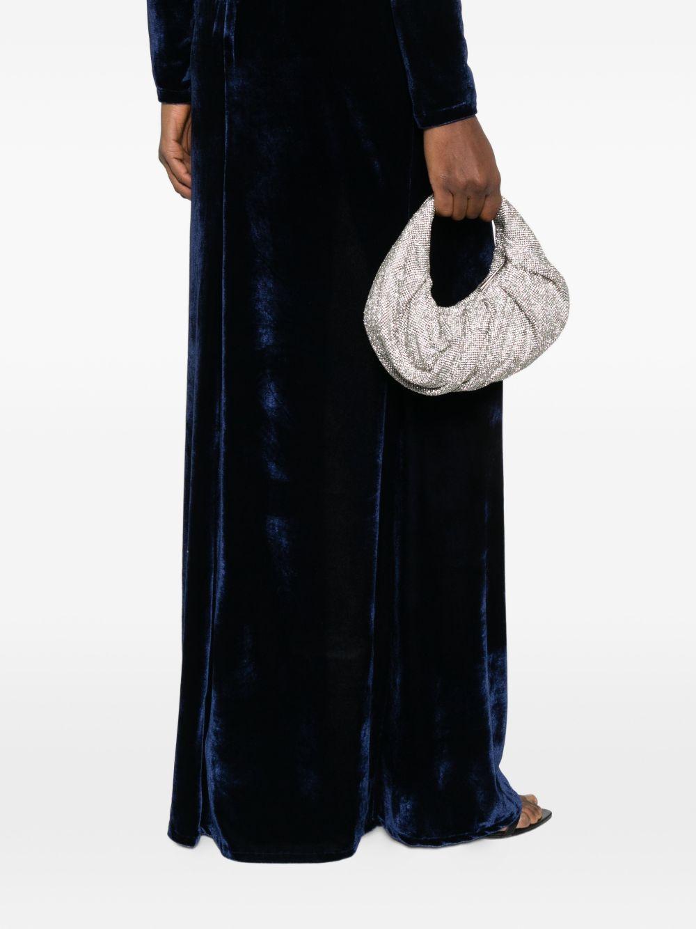 BENEDETTA BRUZZICHES Borsa 'Yennefer crystal' argento