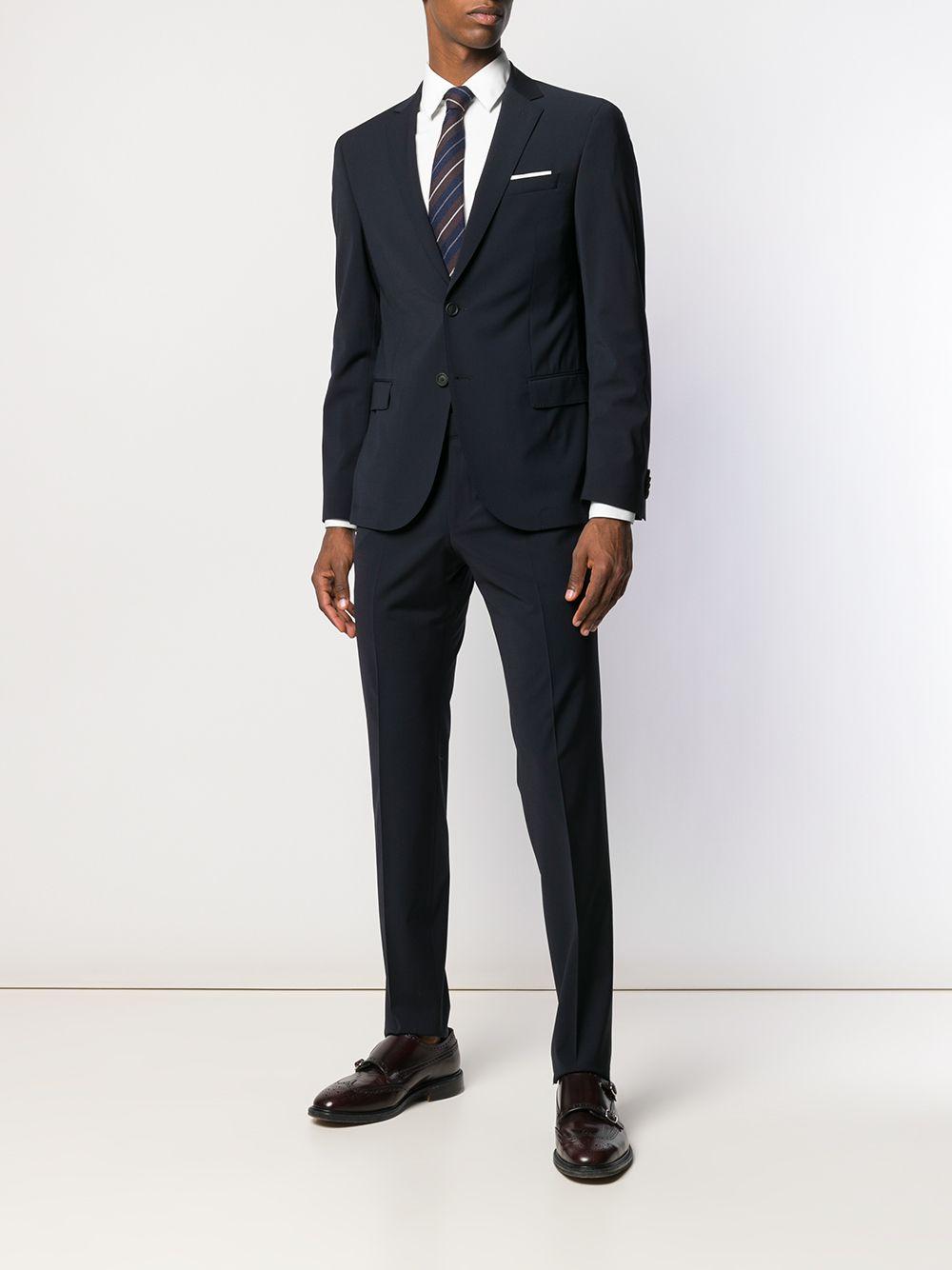 BOSS Completo elegante monopetto in misto lana vergine