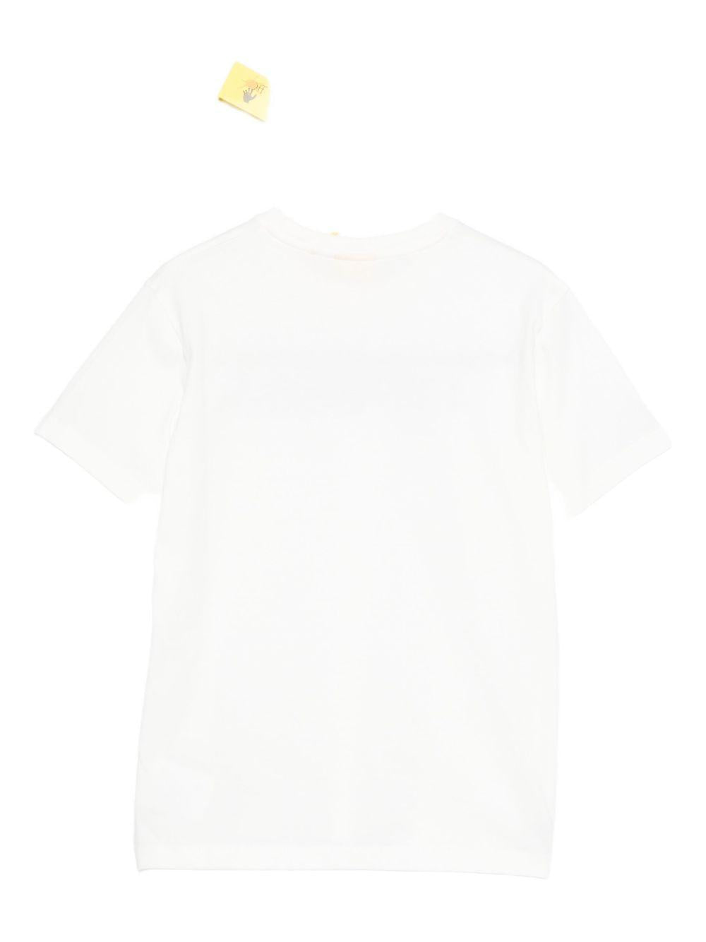 OFF WHITE T-shirt in cotone con logo
