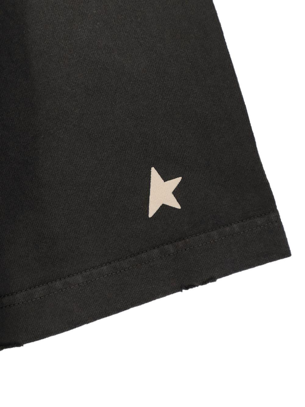 GOLDEN GOOSE T-shirt in cotone con stampa