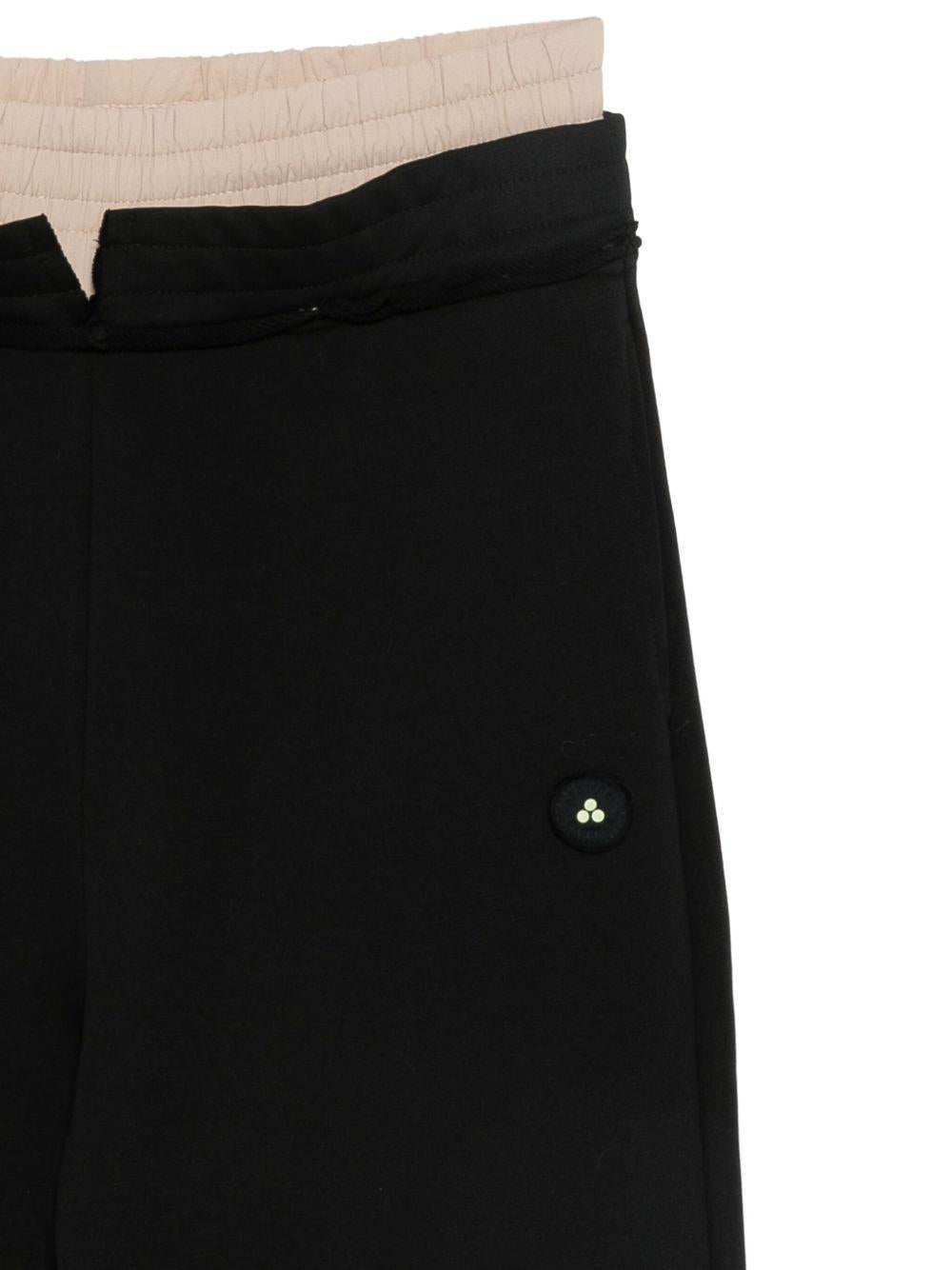PEUTEREY Pantaloni 'Monti' in cotone nero