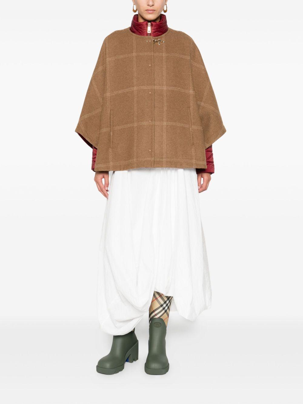 FAY Mantella 3 in 1 double-face in lana e piumino