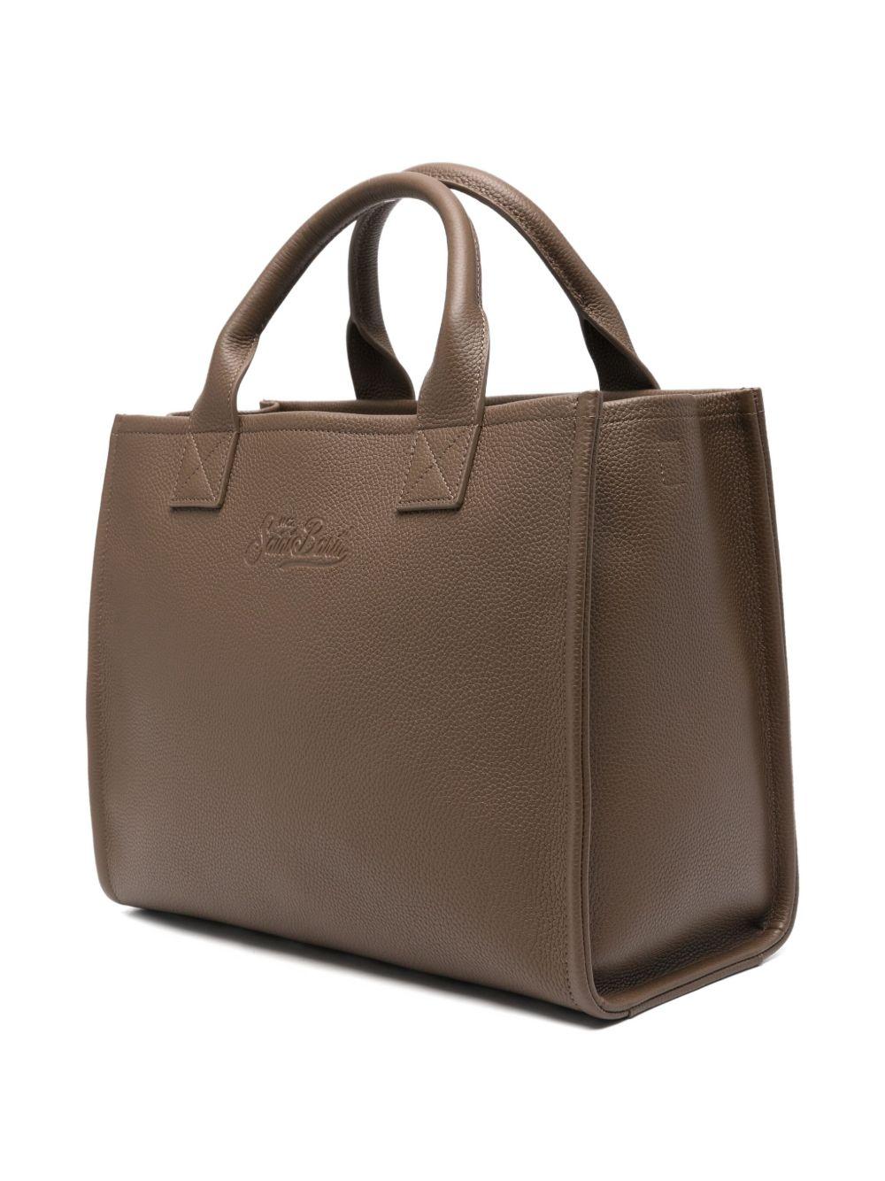 MC2 SAINT BARTH Borsa a mano Vanity Bag Large marrone