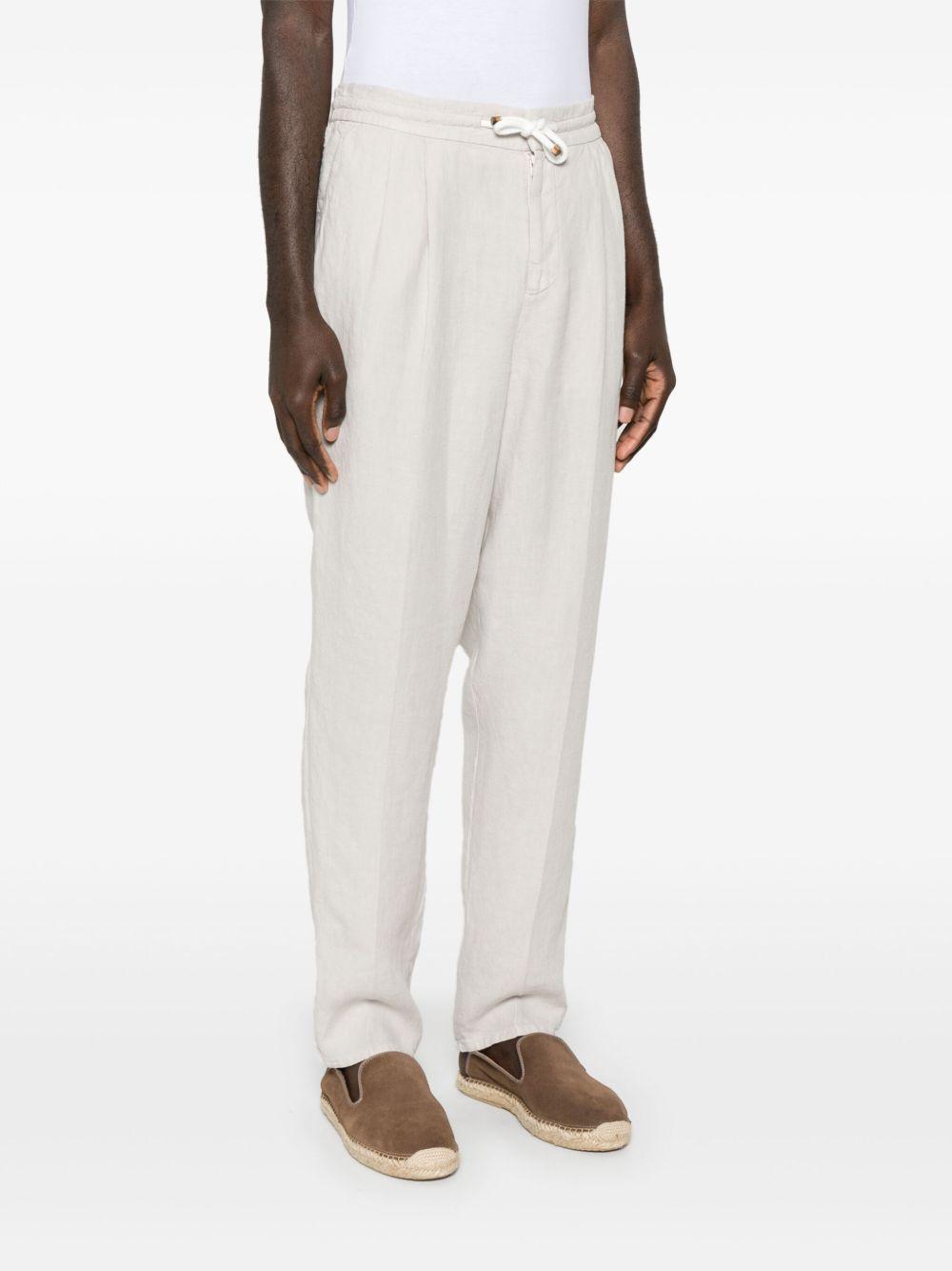 BRUNELLO CUCINELLI Pantaloni in lino