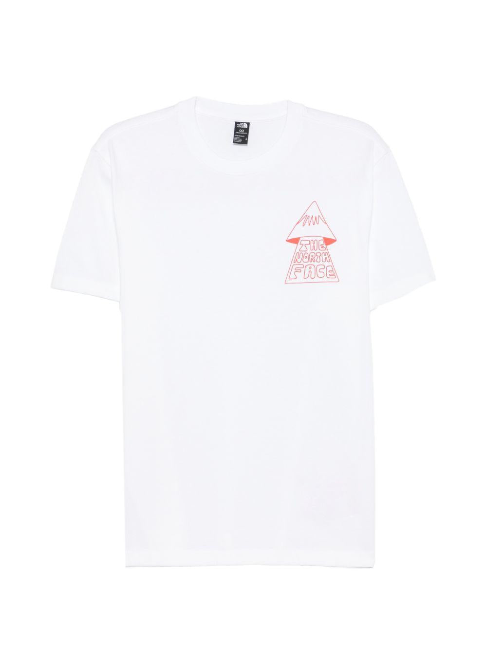 THE NORTH FACE T-shirt bianca con logo