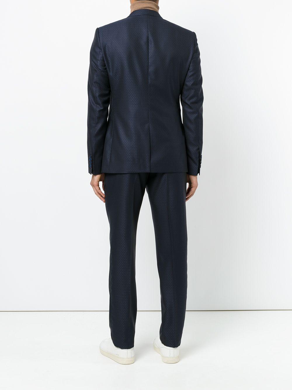DOLCE e GABBANA Abito completo elegante blu da uomo