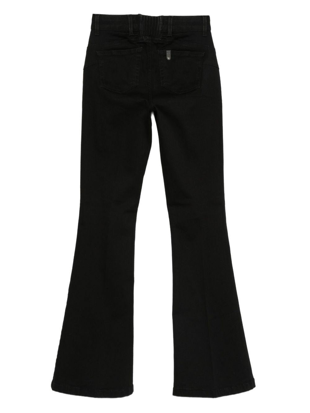 LIUJO Jeans neri a vita alta