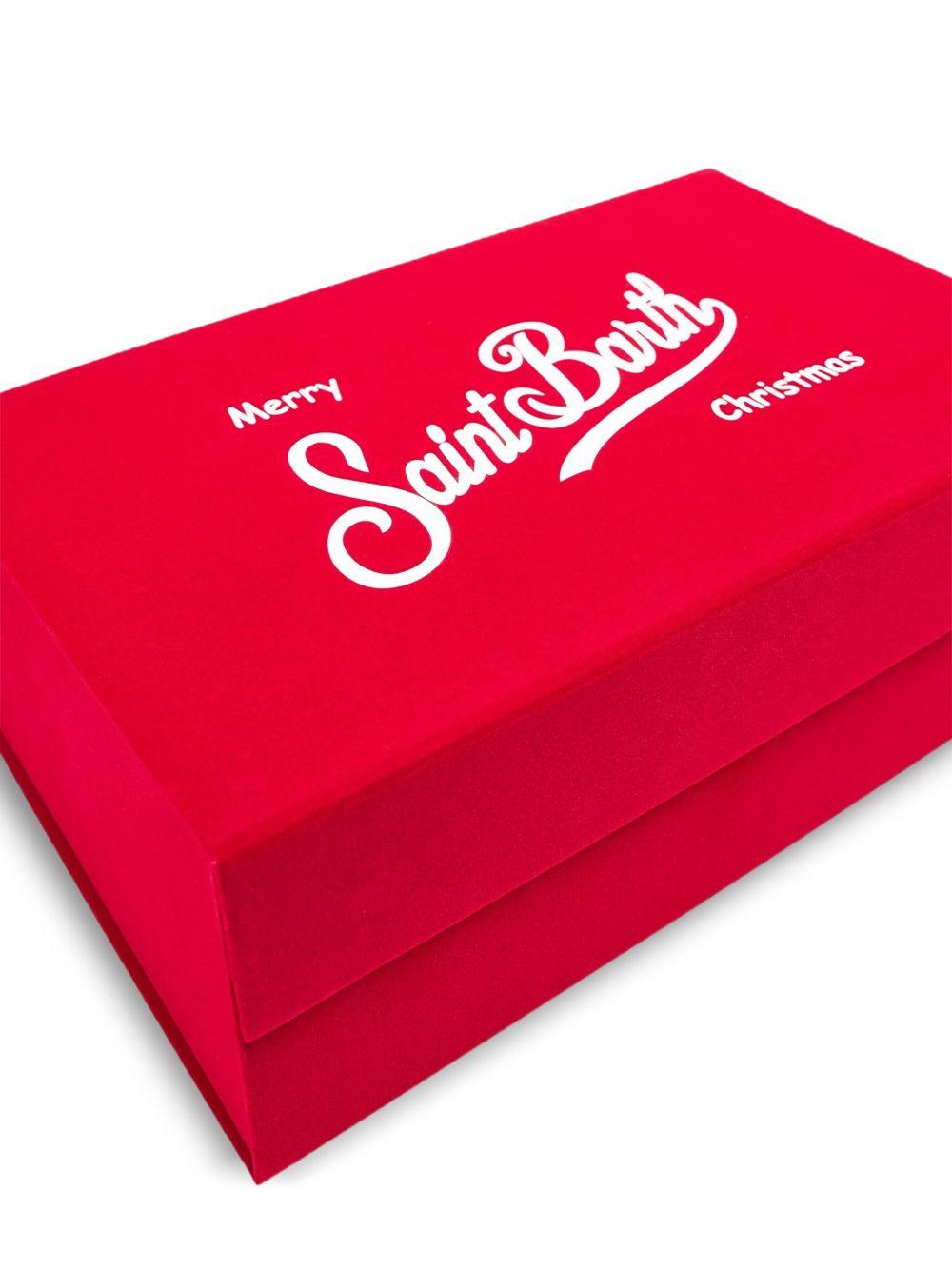 MC2 SAINT BARTH Christmas box set clutch e berretto