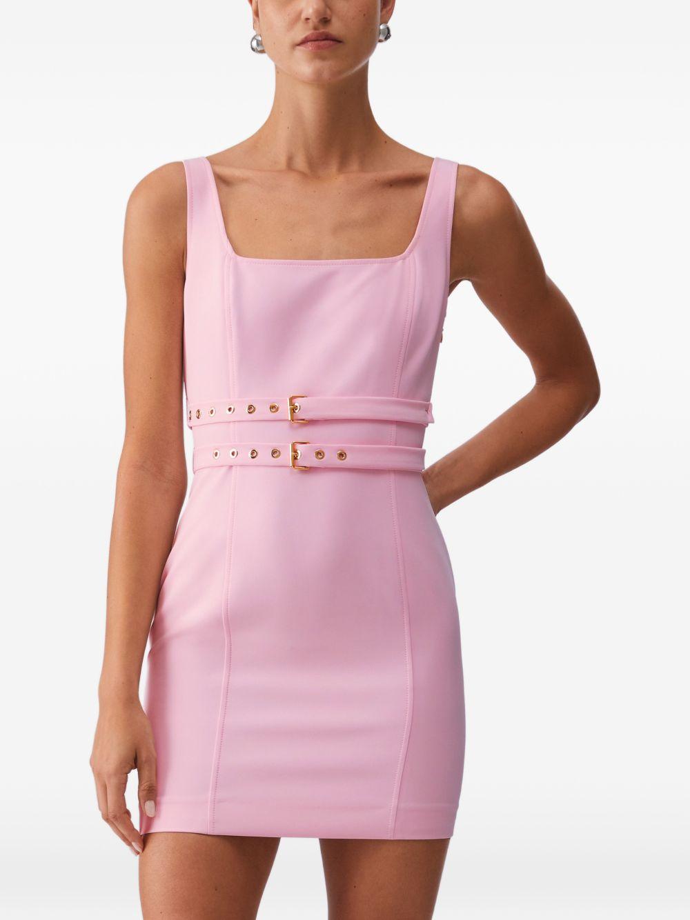 LIUJO Abito rosa con cintura in vita