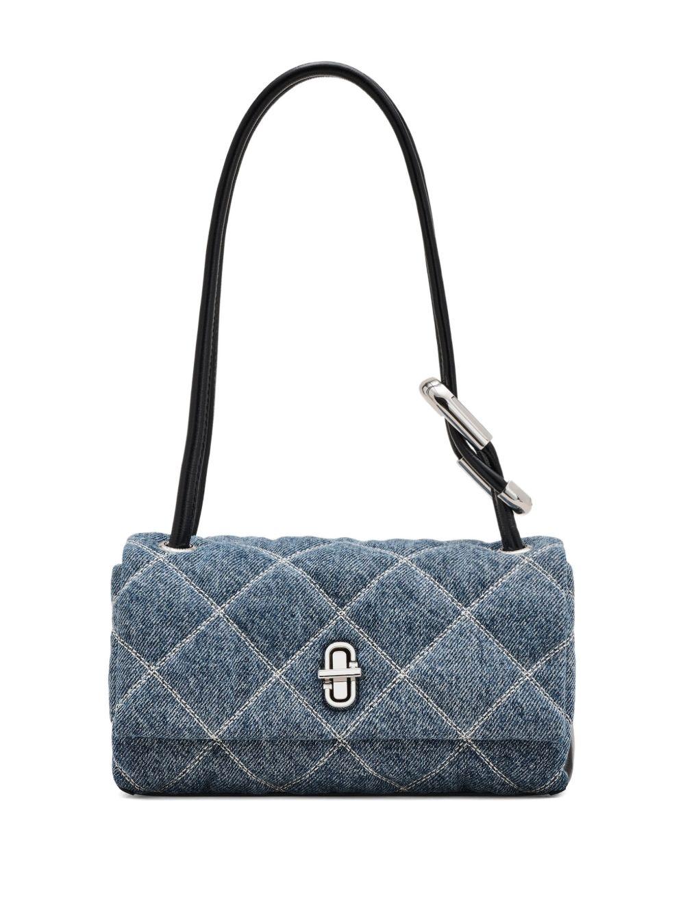 MARC JACOBS Borsa 'The Quilted Denim Mini Dual Shoulder Bag'