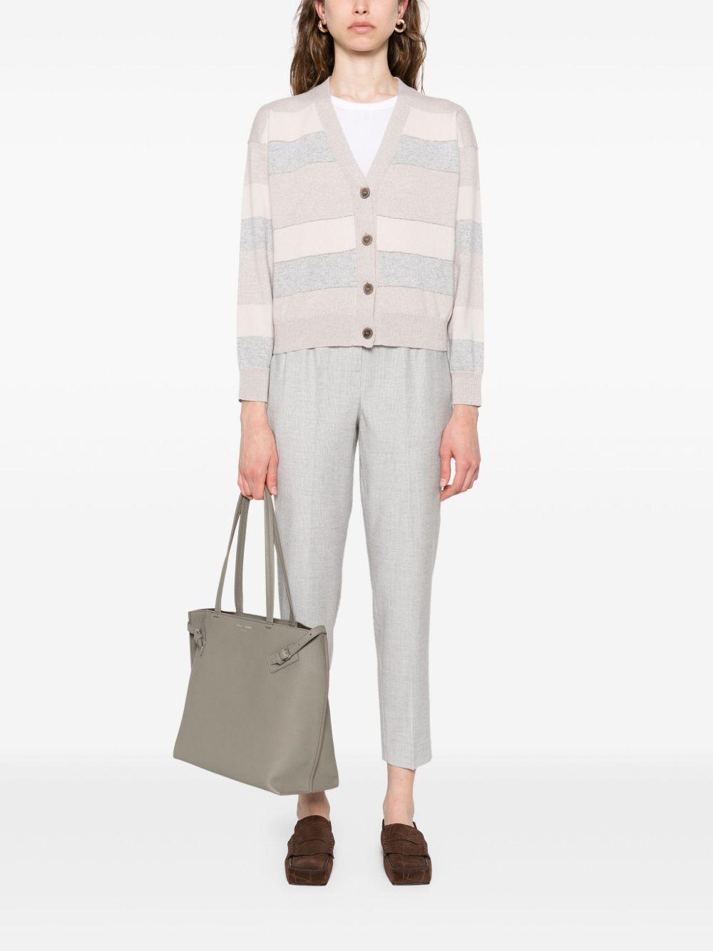 PESERICO Cardigan a righe