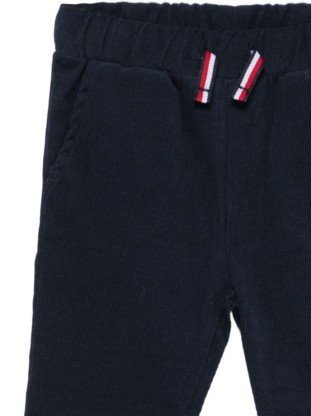 TOMMY HILFIGER Pantaloni a coste con coulisse
